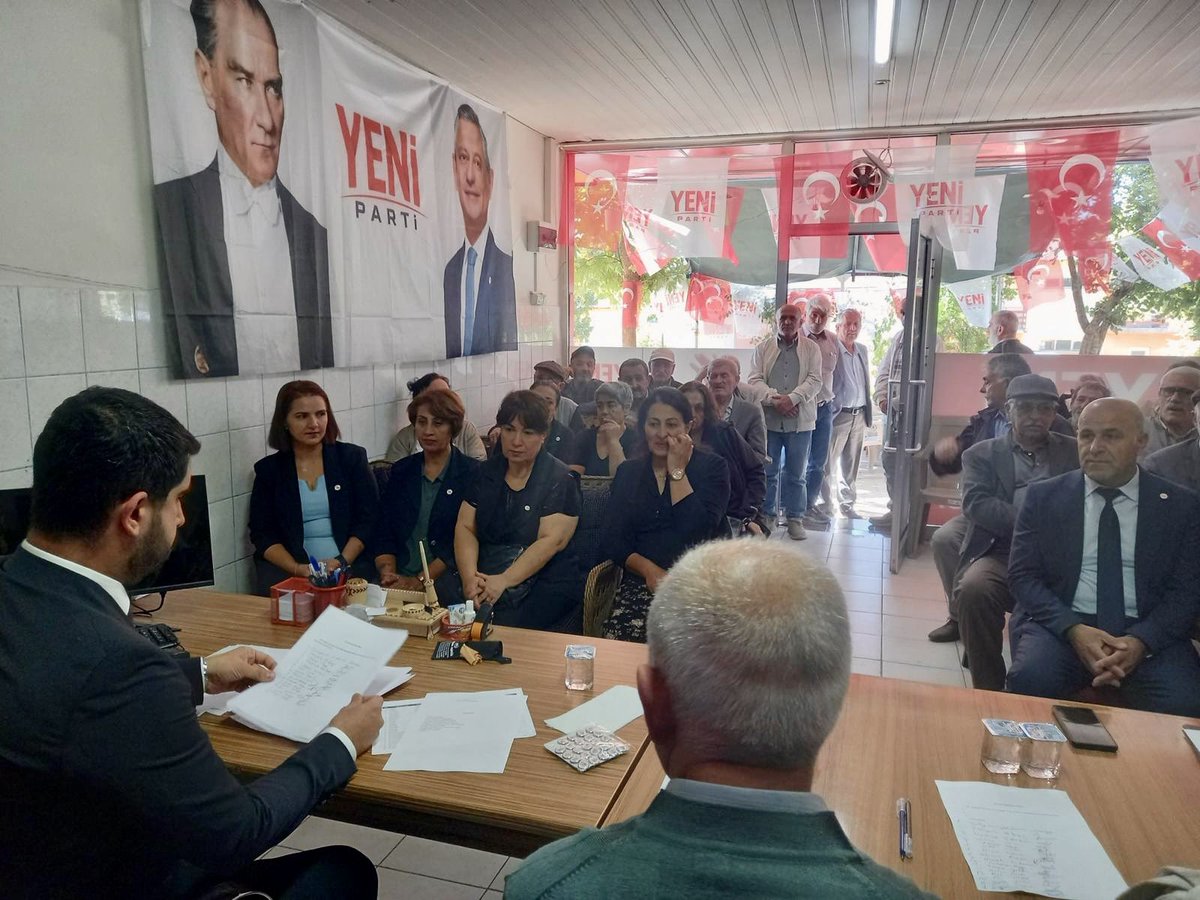 PolatSaroglu's tweet photo. İl Başkan Yardımcımız Sayın İrfan Bozkurt, delegelerimiz ve partili yol arkadaşlarımızın katılımıyla Hozat İlçe Kongremizi gerçekleştiriyoruz.

Partimizin örgütlü gücünü, ortak iradesini ve mücadele kararlılığını ortaya koyduğumuz kongremizin Hozat’ımıza, örgütümüze ve partimize hayırlı olmasını diliyorum.

Birlikte başaracağız… 🫶 #YENİParti