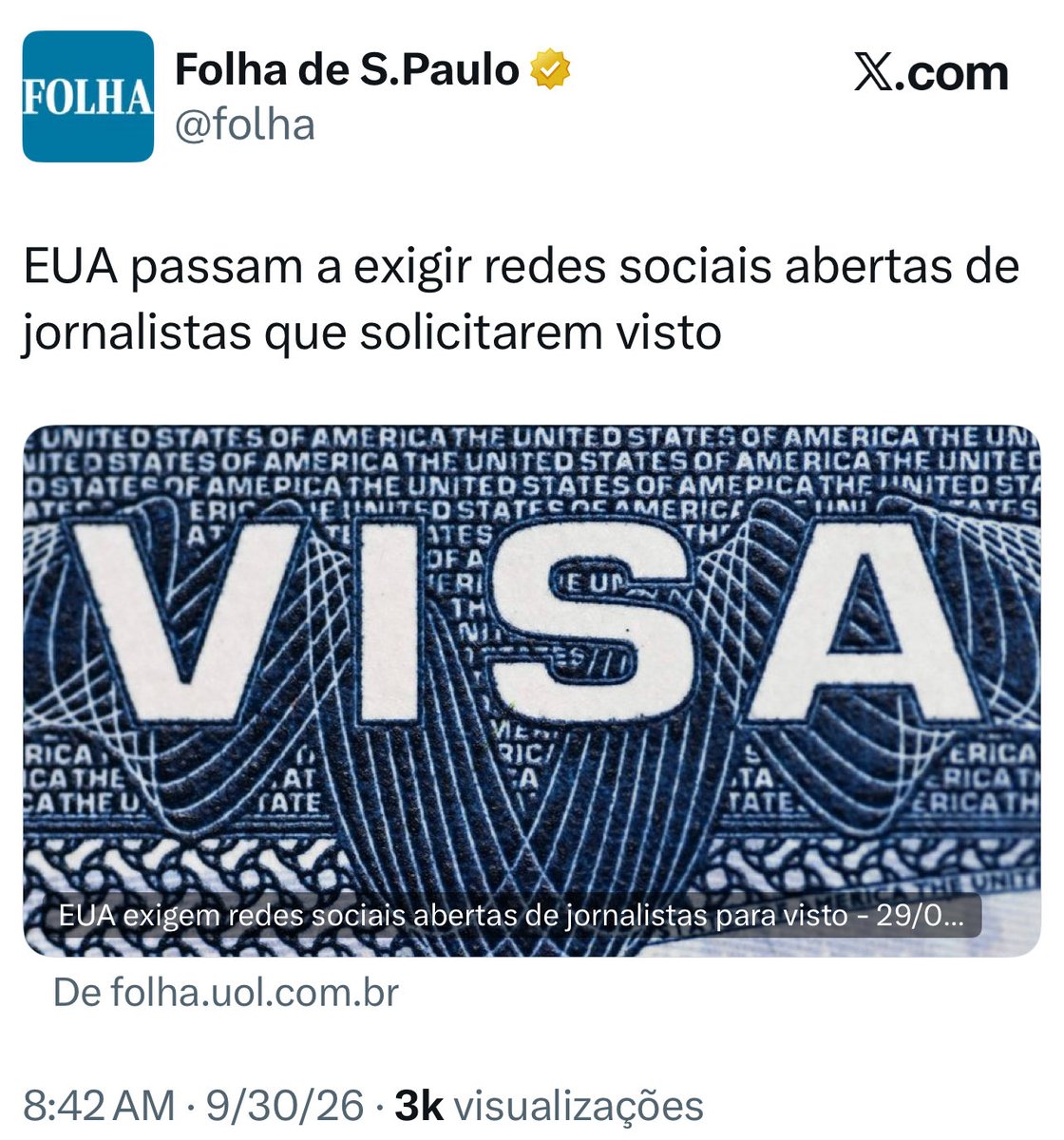 flaviogordon's tweet photo. Tá complicando para a galerinha da @GloboNews e da @folha, hein? https://t.co/EasLnsmJGz
