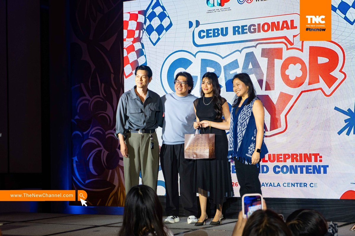 tnc_now's tweet photo. Day 2 continues with inspiring talks, creator mentoring, meaningful connections, and fresh ideas bringing creators, brands, and platforms together in Cebu. π‘π€
πΈ Want to see more? Head over to our Facebook page for more photo highlights! β¨
#TNCnow #CreatorWeek2026 #CICP https://t.co/wCIT6zj3fv