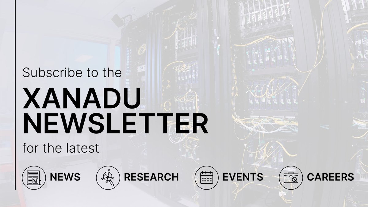 The September Xanadu Insider is here! 📬

Inside this month’s issue:

⚡ Meet Backline
📊 Unitary Foundation 2026 QOSS Survey
🏆 QHack 2026
🔬 New PennyLane Demo