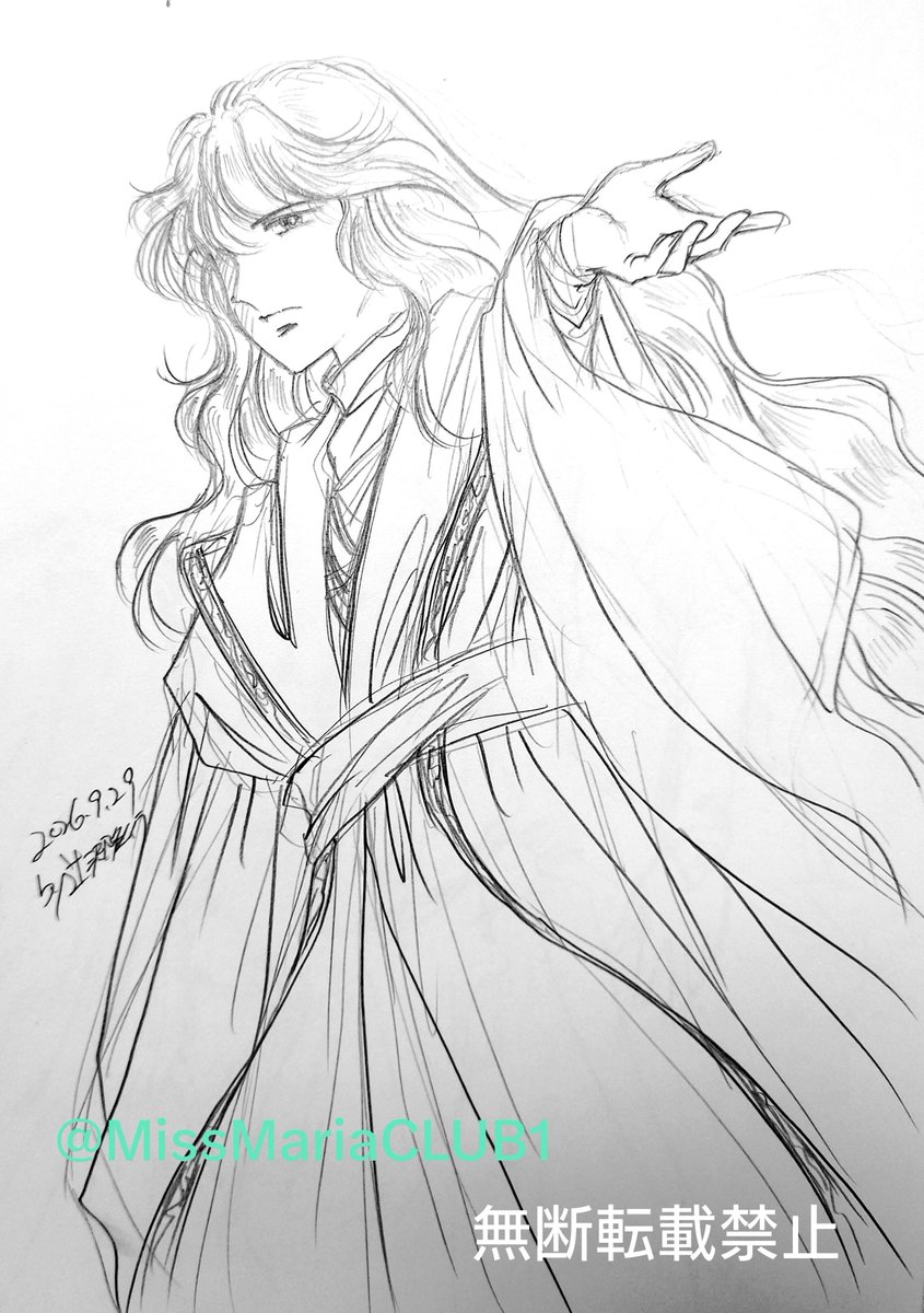 MissMariaCLUB1's tweet photo. #今月描いた絵を晒そう 
20数年オリジナルから
離れていましたが
今月から思い立って
オリジナルごりごり描いています
アナログなのでまずは
感覚を取り戻すためにクロッキー帳に
過去キャラ達を１日１枚以上描いた
まだまだ続けるよ
来月はカラーも描くかな https://t.co/swZtdyMfqR