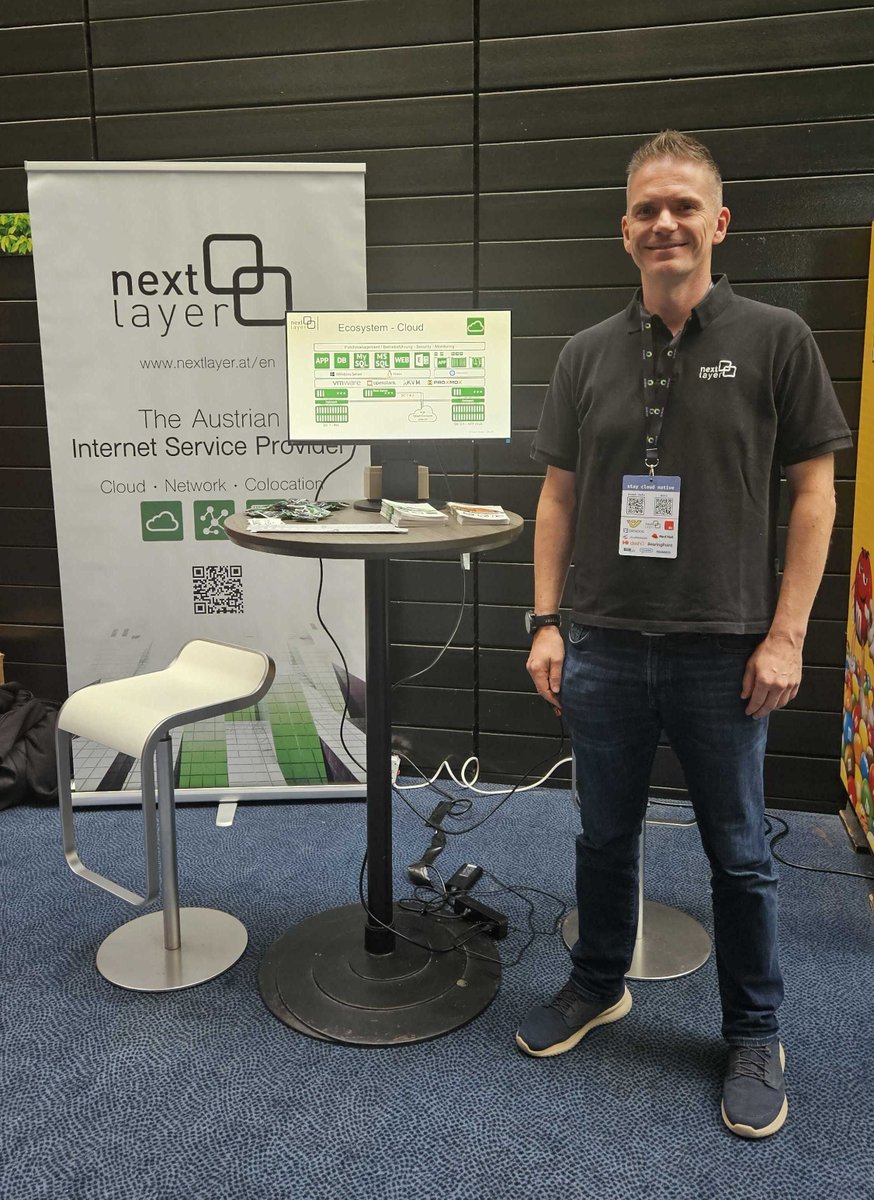 next_layer's tweet photo. Great few days as Silver Sponsor at Cloud Native Days Austria 2026!��⚙️

We enjoyed connecting with the Kubernetes &amp; Cloud Native community, exchanging ideas, and gaining new insights from inspiring conversations. 
Thank you to everyone who stopped by and connected with us. 🙌🏽 https://t.co/fnyxa6tazi