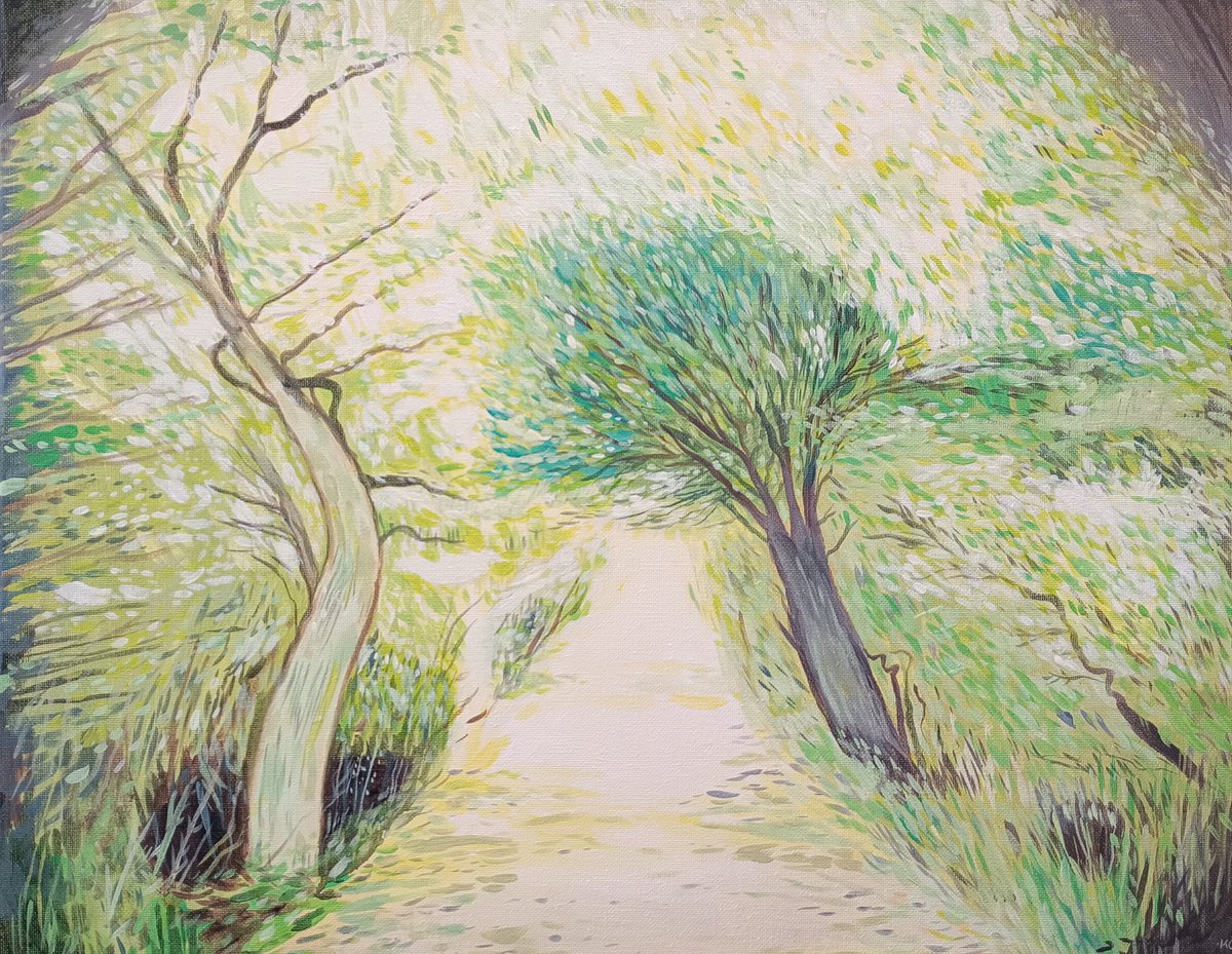 KittyCooperArt's tweet photo. Original now on https://t.co/GFochv5TS0 :)

 #landscape #originalart #christmasgift #artgift #landscapepainting #art #painting #beauty #nature #impressionism #expressionism #path #countrysideart #countryside #walking #hiking #englishcountryside #acrylicpainting #trees #treeart https://t.co/YUWBmSBPY3