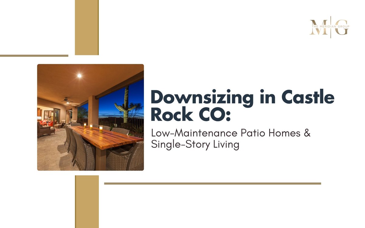 meridian_group's tweet photo. Simplify your home ownership with these low-maintenance patio communities in Castle Rock. 🔑https://t.co/cGgv8UKebi

#Downsizing #RealEstateAdvice https://t.co/8PdrPjUPiW