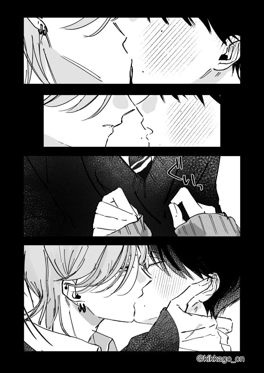 kikkago_on's tweet photo. #今月描いた絵を晒そうㅤ 
今月はさくのぞいっぱいの月でした🖤🤍
来月もよろしくお願いします！！ https://t.co/3s35X1uH2L