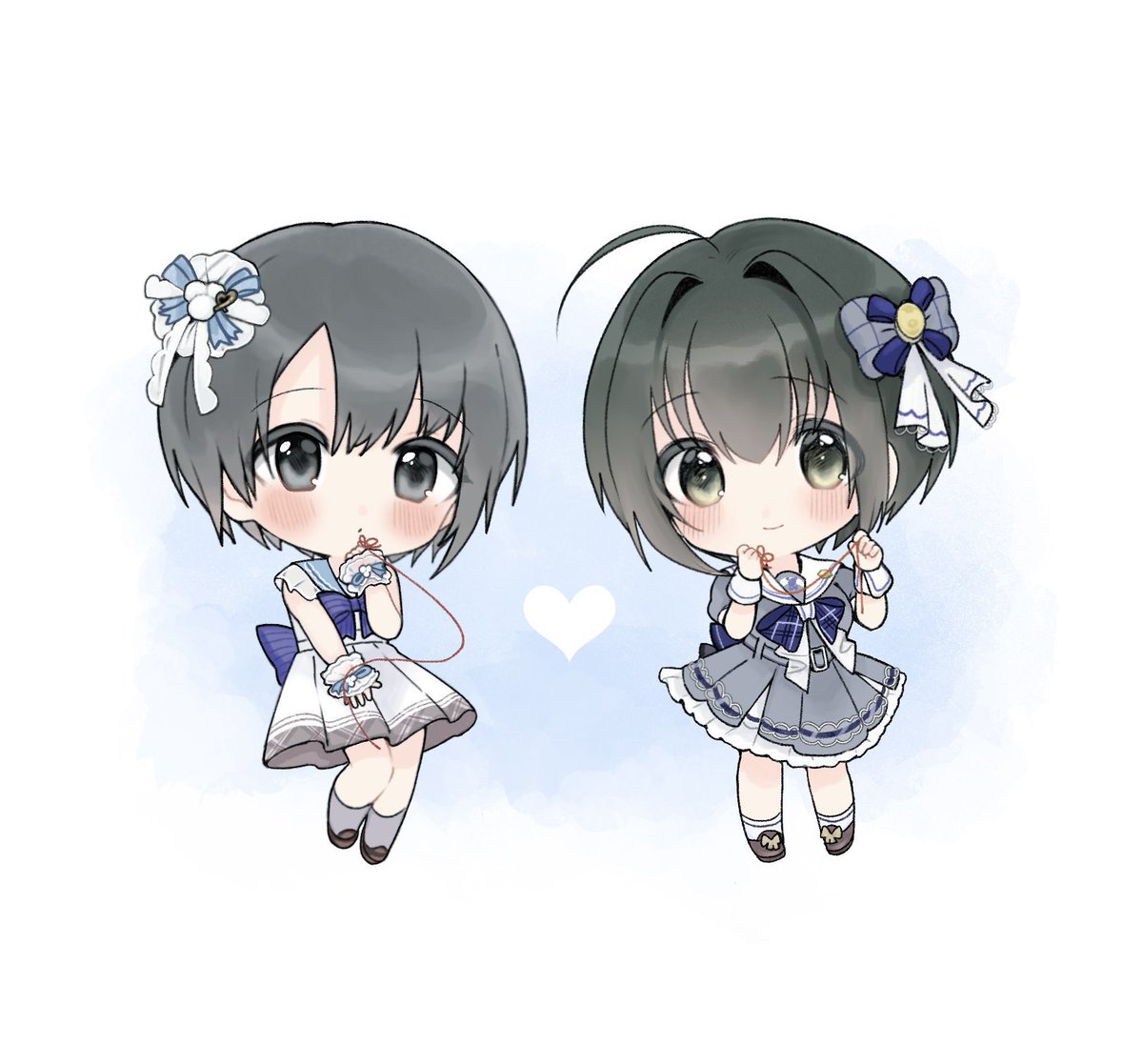 nanaD638's tweet photo. ラブレターの応援広告！
デフォルメたくさん描きました！
#今月描いた絵を晒そう https://t.co/SS2bRYZGFi