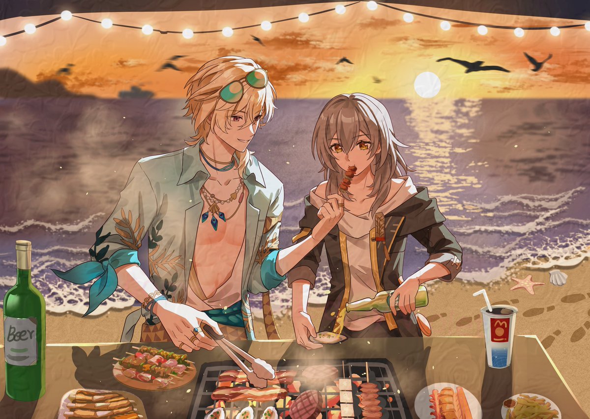 qyu54602's tweet photo. Beach Barbecue

#avenstelle #アベ星 https://t.co/hqinGuI5ht