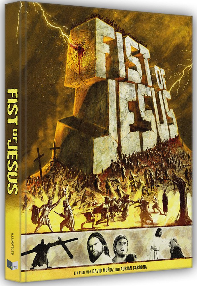 dr_uncut's tweet photo. Fist Of Jesus (2012)
#Mediabook Cover A,B,C,D
#BLURAY #DVD
Illusions UNLTD. Films
VÖ 31.10.26
Extras:
- Der komplette Soundtrack als MP3 auf der DVD
- Making Of
- Entfernte Szenen
- Verpatzte Szenen
- Teaser ''Once Upon a Time in Jerusalem''
- Game-Trailer ''Fist of Jesus''
- Aushangfotos
- Artwork