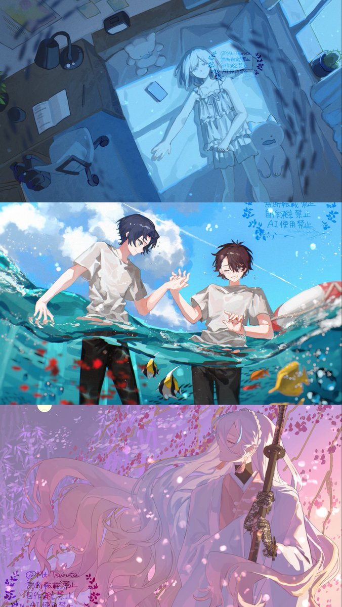Mt_Tsuruta's tweet photo. 9月めっちゃ描いてるよ〜ん
今なら何色でも描ける気がします https://t.co/aFnKnIU1Sc