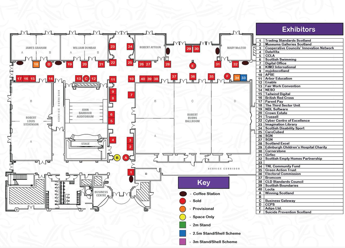 COSLA's tweet photo. We have 1 Exhibition Space &amp; 1 Exhibition Stand left for our COSLA Annual Conference at the Fairmont, St Andrews on the 19th &amp; 20th November. If you are interested in this opportunity then please get in touch with alex@cosla.gov.uk for more info. https://t.co/tjVRDFKU2h