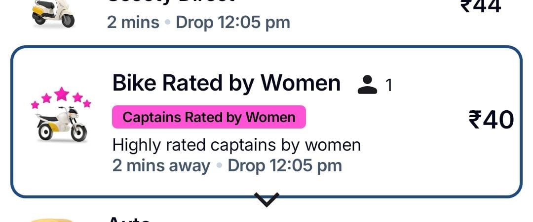 BiasedBB20's tweet photo. Rapido quietly doing something that actually matters for Women-rated bikes should be talked about more. #RapidoForWomen https://t.co/CmCbZ5rC7c