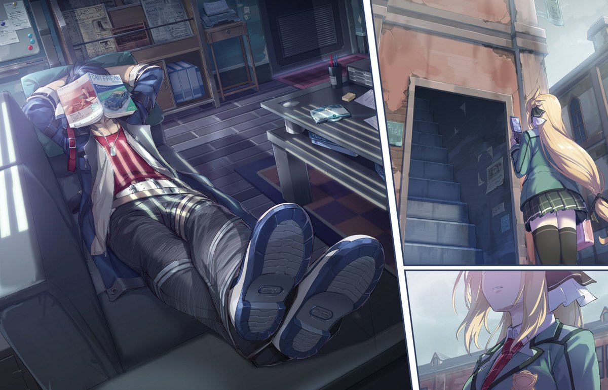 FalcomWiki's tweet photo. The arc follows the "spriggan" Van Arkride, an underground fixer who accepts work from just about anyone.

In the August of S.1208, an unexpectedly young client knocks at his door. 
He would soon learn that her request will unfold into something much tougher than a one-day job. https://t.co/Oa4enkafhA