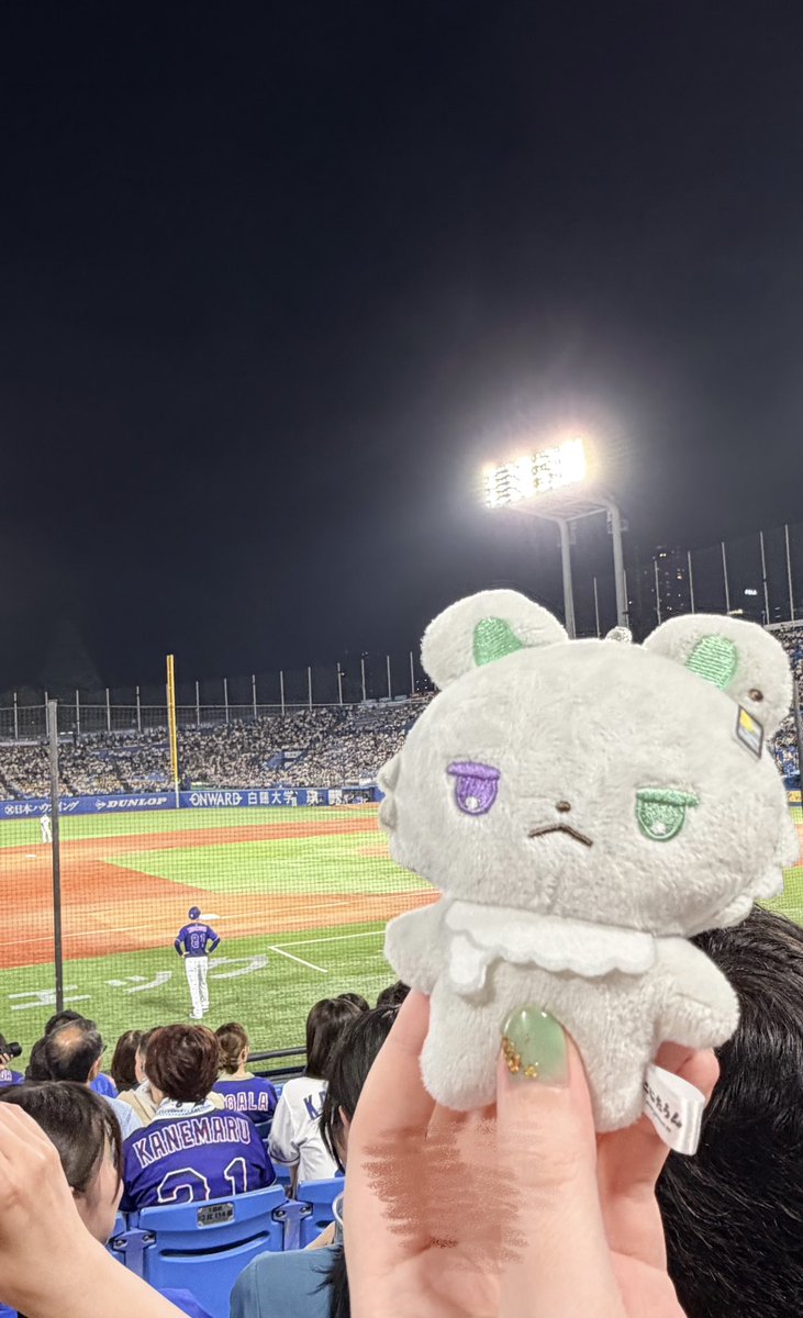 mym_015's tweet photo. 神宮球場とかげたうん
#カゲツの伝書鳩 https://t.co/L7HPR0YN7k
