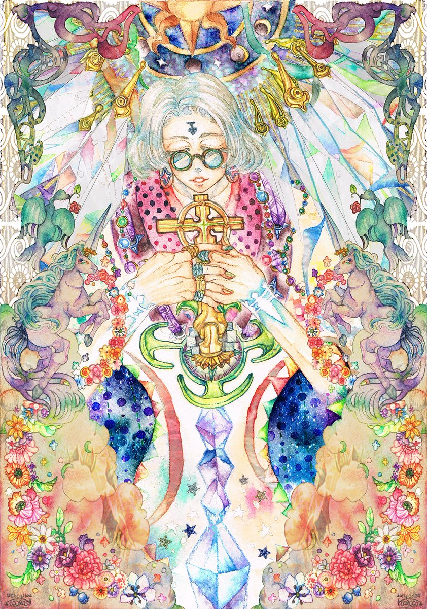 HisamiNobara's tweet photo. 過去作より別名義で天使アンソロジー「Empyrean」からミカエル様を描かせて頂きました◎

◯●◎-----◎●◯

#力作だと思う作品を見せて https://t.co/6V4fIntMDb