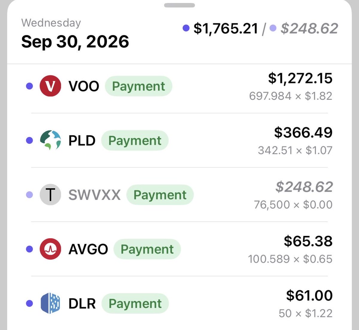 DividendMil tweet picture