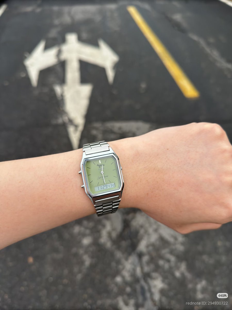 kaoriwi's tweet photo. BARU TAU CASIO ADA YANG MATCHA GINI 💚🍵 https://t.co/5uBdCwr5dZ
