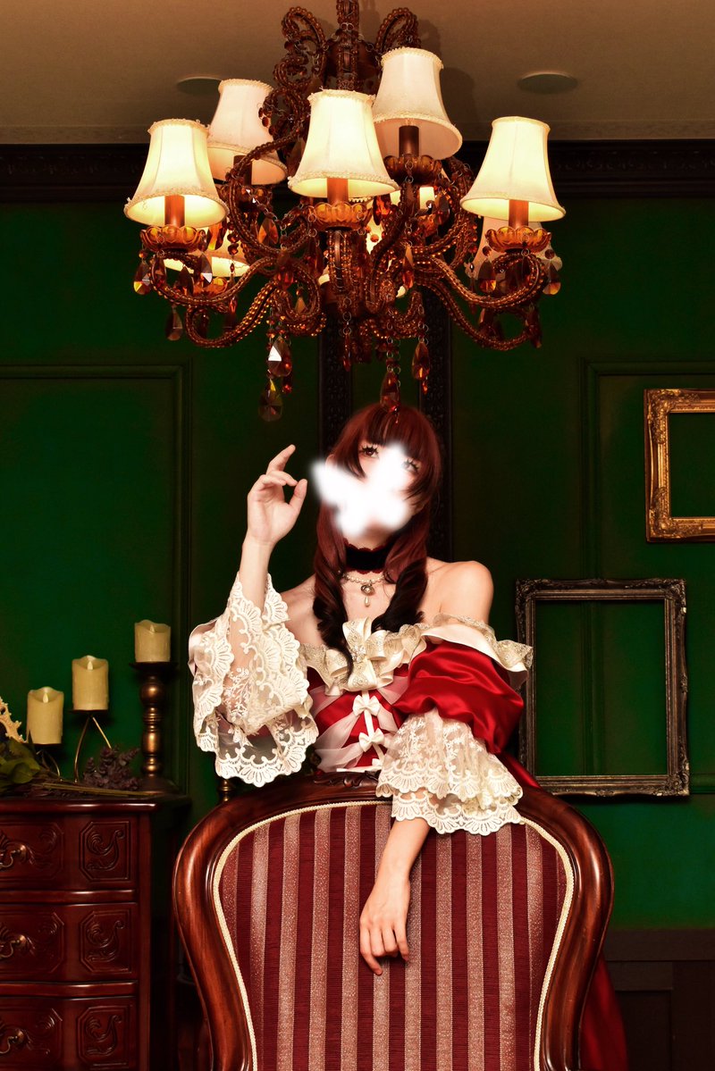 Hooorochaaan's tweet photo. 綺麗に撮ってもらいました^_^
いいドレスが作れた気がする！
#暗黒童話唄 https://t.co/ql1gdacTJK