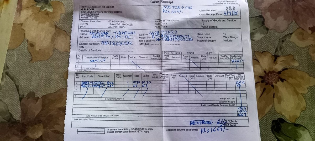 abhinaukt's tweet photo. @SamsungIndia Never buy SAMSUNG refrigerators

Hv been facing Problems in fridge for a long time.

Every time a Service agent visits.. There is a service charge (n every time they cant solve d problem)..They change parts randomly (n charge for it) which is nt required @Samsung https://t.co/zoWWFWAsgb