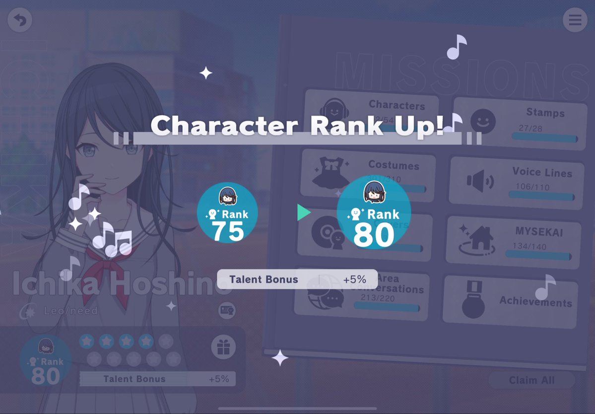 F00LONTHEPLANET's tweet photo. CR80 achieved!!!!!

i always thought this milestone was beyond me, so i’m pleasantly surprised that i was able to reach it so soon. i hope i can keep expressing my appreciation for my favorite character in this game 💙 https://t.co/S92Z1OHkga
