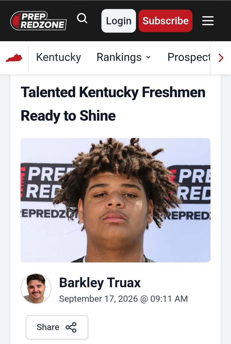 LJ_94_Smith's tweet photo. TY, @BarkleyTruax  for the write up. Taking it week by week to get better. #brotherhood #FRsZn #LinemenHoopToo 
@PrepRedZoneKY @LMHSCoachPorter @KYFUTURESTARS @Coach_QBorders 
@elitibbles  @KPGfootball @Kyhssports_ 
@NickyV05 @coachwatson9 @Coach_Mulford @Im_theeacewales @blake_littman @pete_nochta13 @drew15martin  @DaleWilliamsUL 
@AWilliamsUSA
@ErikRichardsUSA
@54SportsNetwork
@CoachWhitt_