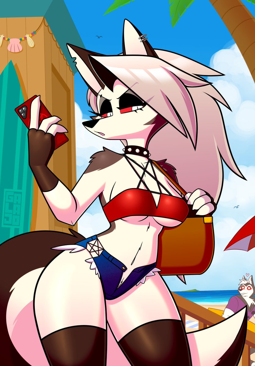 GGGalajoSFW's tweet photo. Beachside Loona 💖 SFW https://t.co/hDR0jlpw2e