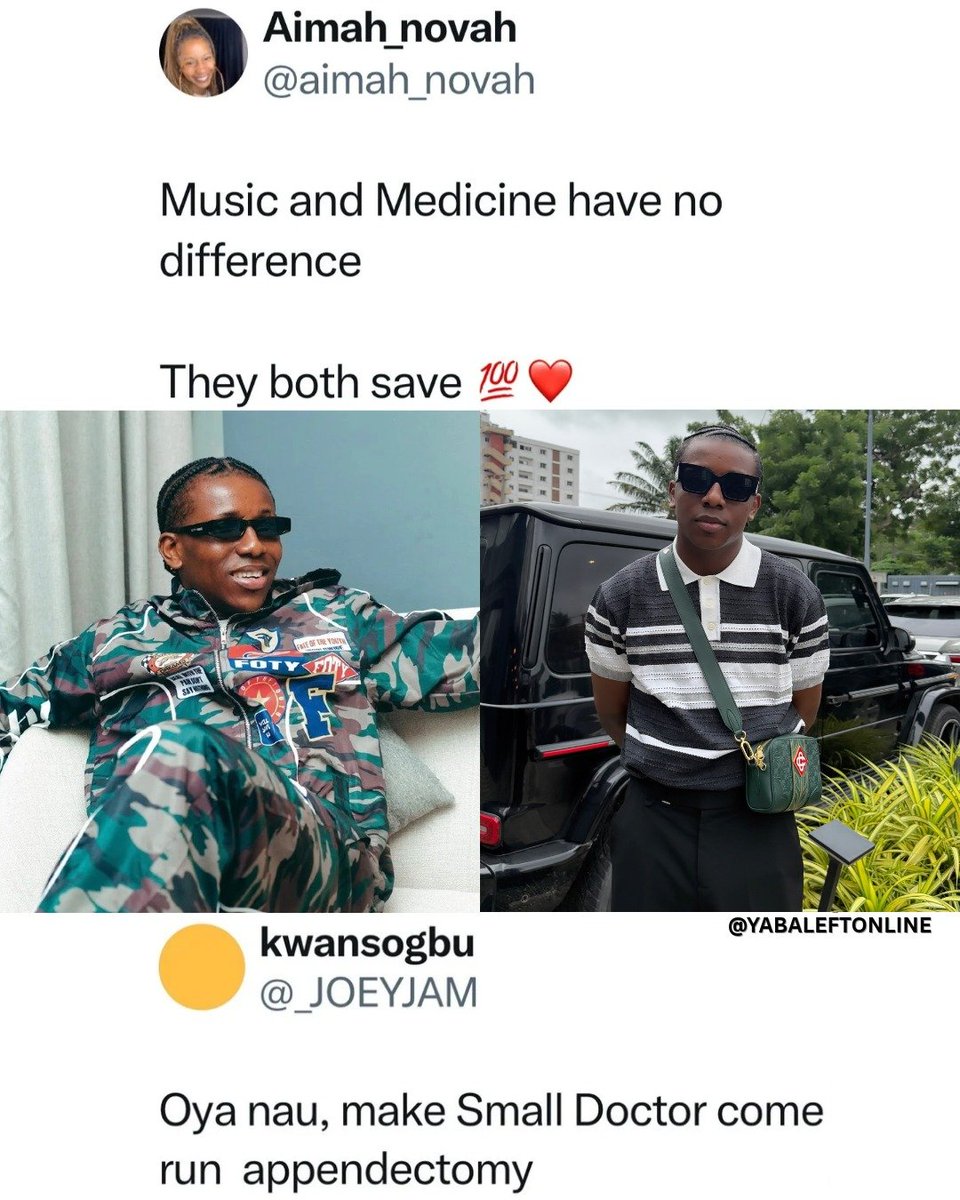 yabaleftonline's tweet photo. Wetin dey worry una? 🤣🤣 https://t.co/p9kqx81Mx8