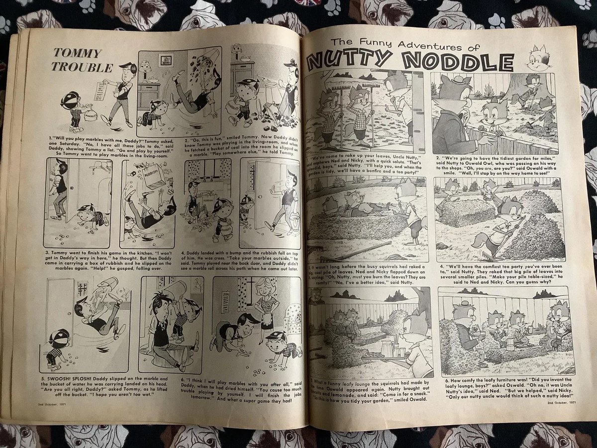 WatsonsVintage's tweet photo. A Super Fun #giftidea Rare Vintage 2 October 1971 Playhour and Robin Comic - The Magic Roundabout - Pinky And Perky -Mr Toad - Unusual, Nostalgic Birth Year Gift https://t.co/5VBFQjxcZk via @Etsy #VintageComics #Playhour #Robin #ChildrensComics #TheMagicRoundabout #1971Gift #70snostalgia