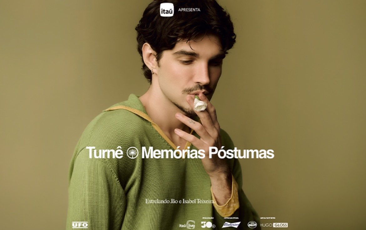 sitejaobrasil's tweet photo. Às 10h00, inicia a pré-venda geral Itaú para a Turnê Memórias Póstumas. 

🎟️ https://t.co/u0r3ZrjP98 https://t.co/5EzuXFjhGq