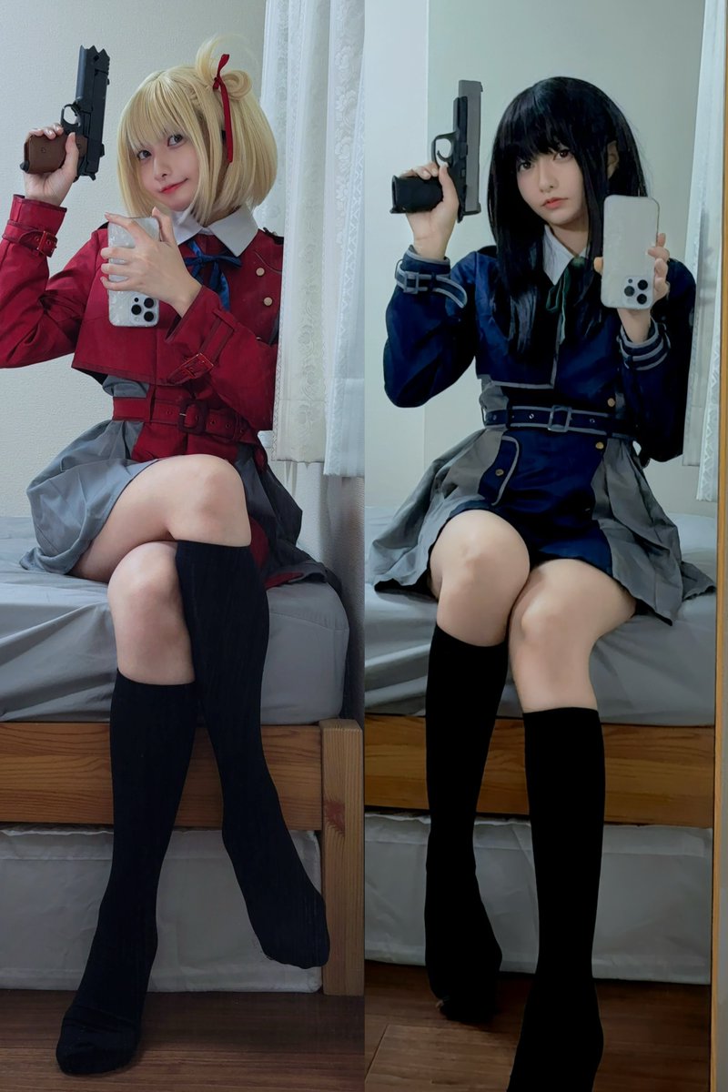 mocha_mcmc's tweet photo. 一人二役、GUN GIRLS. 🔫🔫
Chisato × Takina

cos リコリコ https://t.co/RfDVv1HEcK