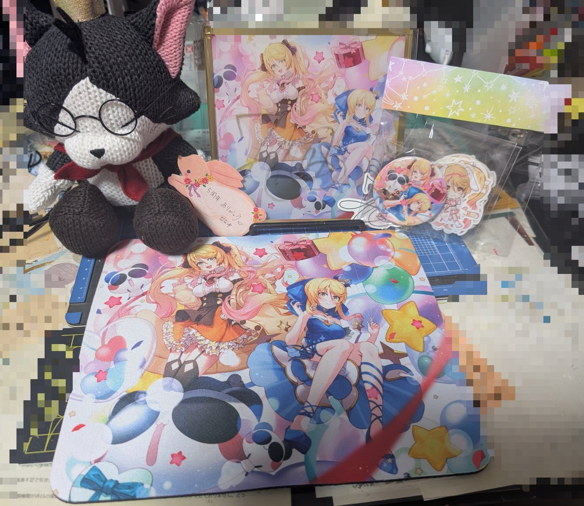 FujinekoM's tweet photo. 報告が遅くなったけど、届いておりますよ(=ﾟωﾟ=)ノ
これからも、応援するぞ(=ﾟωﾟ=)📣
#７uなな https://t.co/DBWBs1e7CW