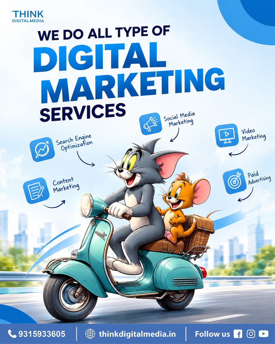 thinkdigitalmed's tweet photo. Your digital journey starts here!

From SEO and Social Media Marketing to Content, Paid Advertising &amp; Video Marketing, we bring every digital piece together to help your business move forward.

#DigitalMarketing #SocialMediaMarketing #VideoMarketing #DigitalStrategy https://t.co/h2TNEpoRcK