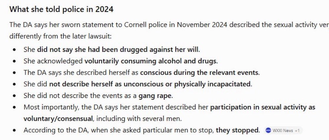 MaHomeless15's tweet photo. @LORDCOSMOERA @TMZ Agreed. She knew what she was saying and her story was coherent. Her sworn testimony to the police was correct. https://t.co/wETndYWkc5