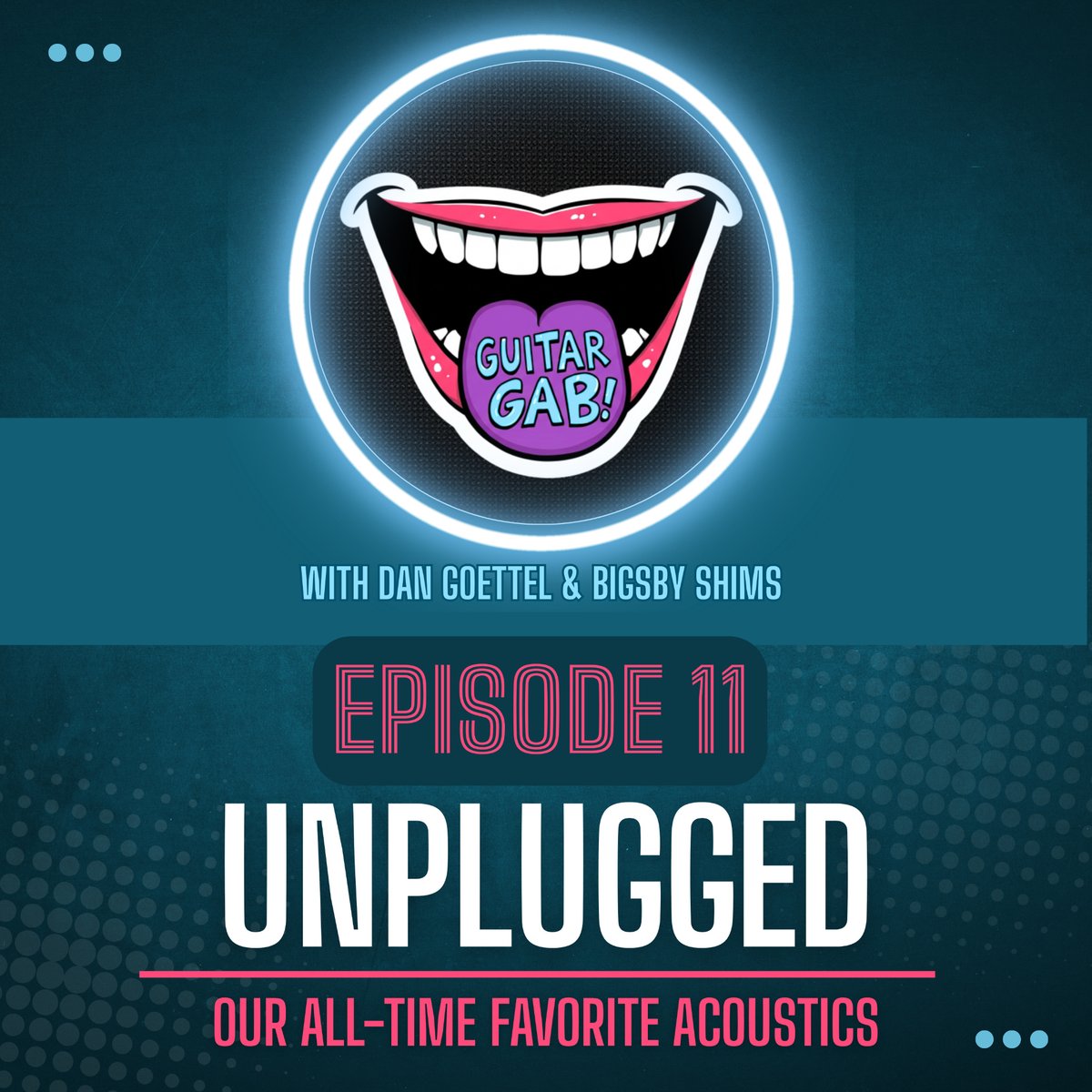 GuitarGabpod's tweet photo. 🎸 NEW EPISODE!

We’re going UNPLUGGED on Episode 011 of Guitar Gab!

Dan & Bigsby talk their favorite acoustic guitars, what makes an acoustic sound great, what they look for—and what they avoid.

And yes… there’s still plenty of electric guitar talk! ⚡

🎧 Listen now!

https://t.co/avse42s2dV

What’s YOUR favorite-sounding acoustic? 👇

#GuitarGab #AcousticGuitar #GuitarPodcast