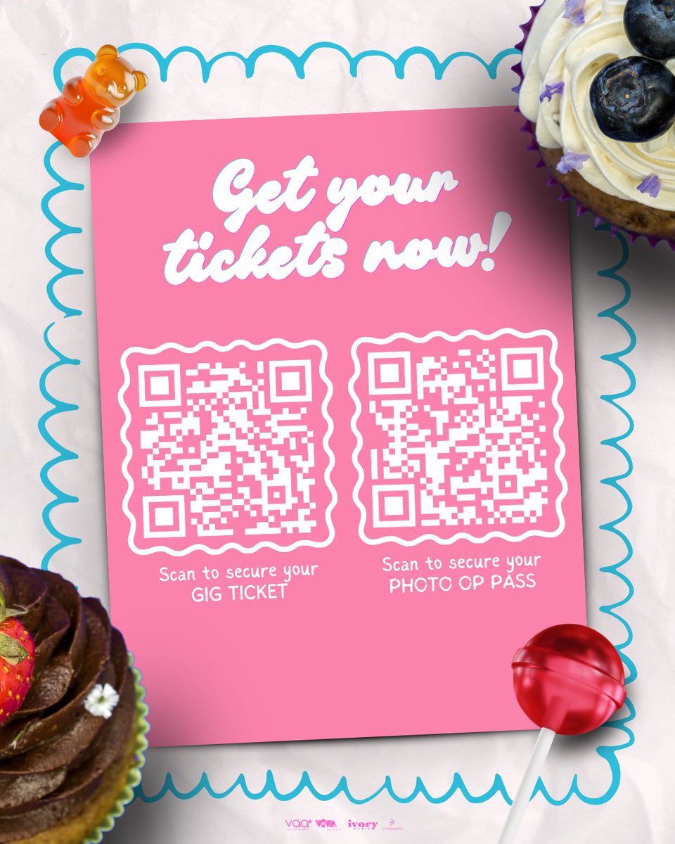 viva_records's tweet photo. PPOP IT UP: Sweet Spot Edition!

📍 Viva Cafe
📆 October 10, 2026
🕒 Show starts at 8PM

Grab your gig tickets here: https://t.co/mKxi2yffn7

Photo op pass: https://t.co/F3Y4d3wZ0S

#DatingAlysPerez #RabGel #GAT #RAYA #PPopItUp https://t.co/9Rjfnb3hgk