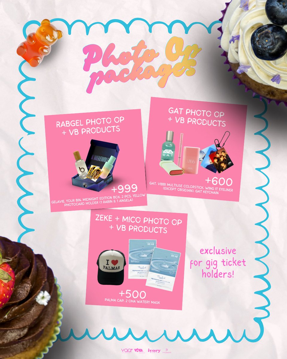 viva_records's tweet photo. PPOP IT UP: Sweet Spot Edition!

📍 Viva Cafe
📆 October 10, 2026
🕒 Show starts at 8PM

Grab your gig tickets here: https://t.co/mKxi2yffn7

Photo op pass: https://t.co/F3Y4d3wZ0S

#DatingAlysPerez #RabGel #GAT #RAYA #PPopItUp https://t.co/9Rjfnb3hgk