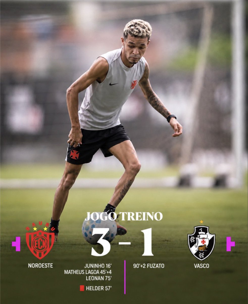 barrigadascrvg's tweet photo. O Vasco foi derrotado por 3 a 1 para o Noroeste em jogo-treino realizado na manhã desta quarta-feira no estádio Luso-Brasileiro.

O time ter uma pausa grande logo na melhor fase era meu maior temor… https://t.co/NfKm5LGz0R