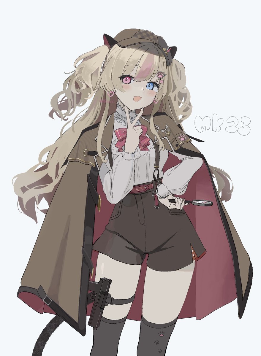NRmr3_'s tweet photo. 探偵スキン可愛くて好き
#ドルフロ https://t.co/19M72mSq7c