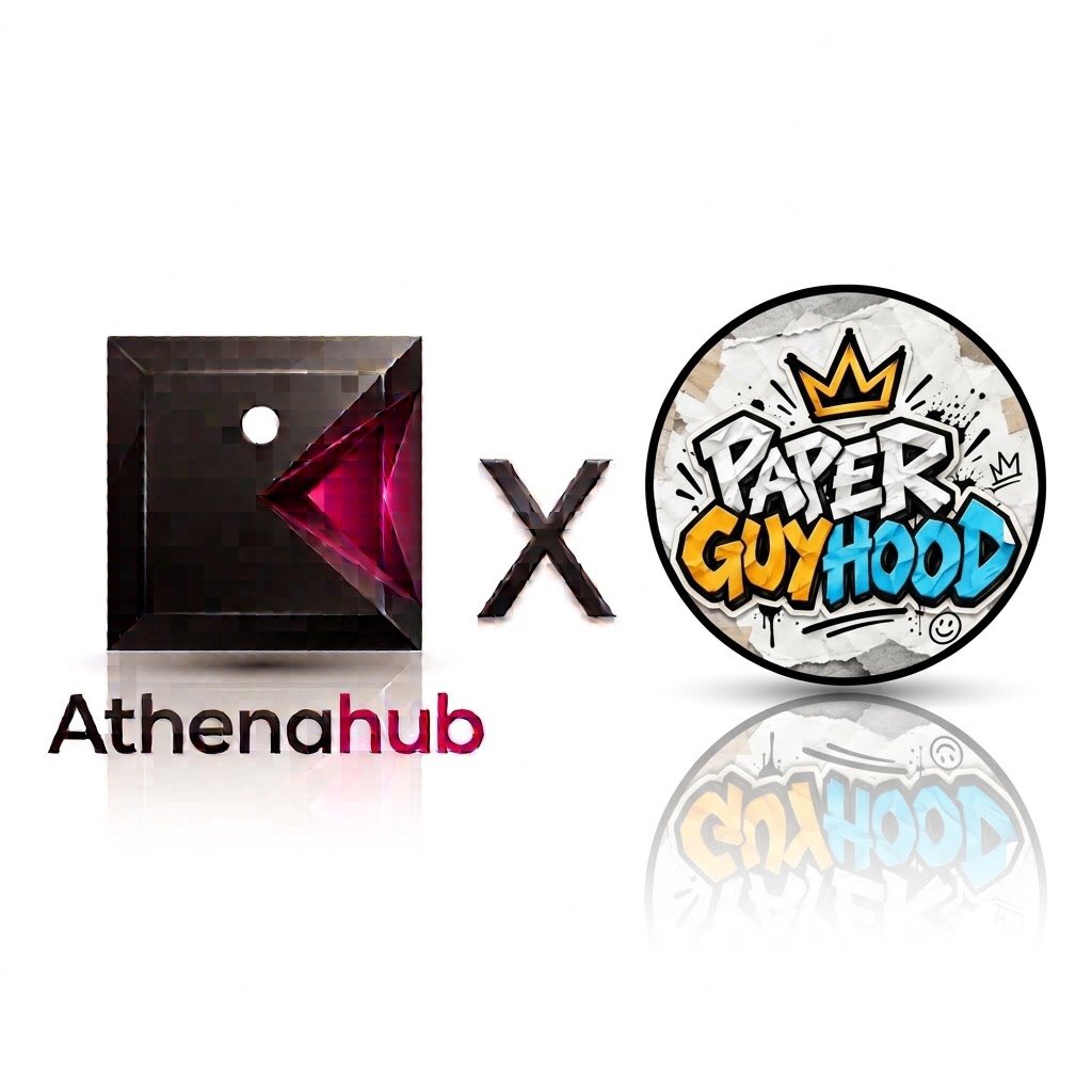 athenahubb_'s tweet photo. Athenahub is welcoming a new  collaboration with @Paperguyhood 

Mint details:
Supply: 6565
Price: $1.5
Mint Date: TBA
Chain : Robinhood
Minting on Opensea

Follow @athenahubb_ and @Paperguyhood 

Raffle is live in our DC https://t.co/m4ZBmXpOMP