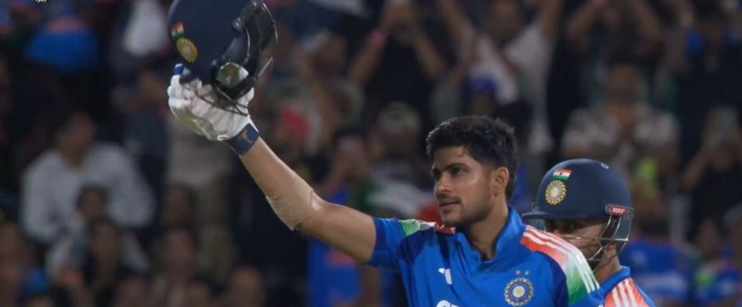Smitcricket's tweet photo. Perfect stage for Shubman Gill to pull off an iconic 200 today 
Let's do this, Skipper! 🇮🇳✨ #indvswi #shubmangill https://t.co/X5qAAY9TIP