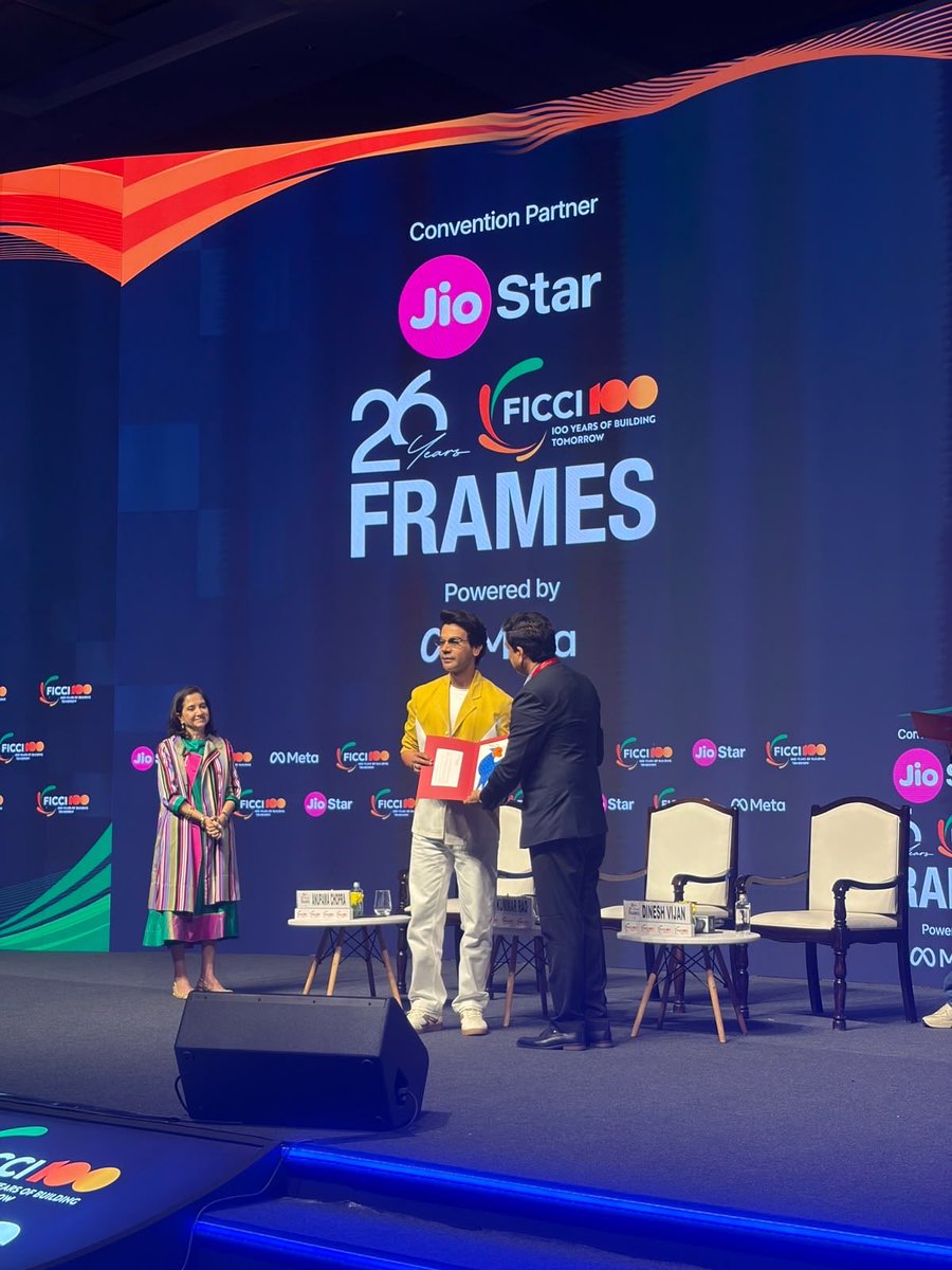 CreativeFirstIN's tweet photo. What a great session and even greater trailer for Prahaar!
#FICCIFRAMES2026
@FICCIFRAMES https://t.co/uBF67gM2Ml
