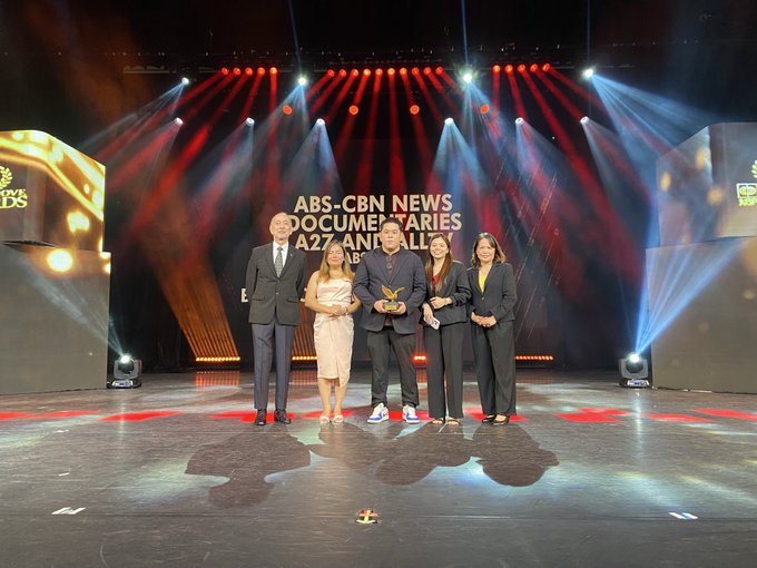 ABSCBNNews's tweet photo. @__JAMorales ABS-CBN News Documentaries wins Best Documentary Program for Television at the 29th KBP Golden Dove Awards. | via @__JAMorales https://t.co/FnKNtxhYSZ