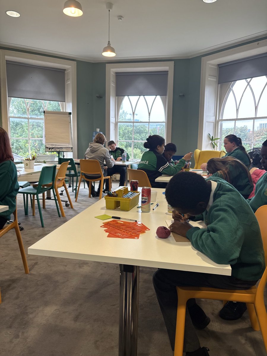 staidanscslib's tweet photo. Fantastic fun hands on learning experience at Shut Your Eyes and See IN-PERSON creative writing workshop yesterday well done students and learning team @MoLI_Museum @jcsplibraries https://t.co/NnkpC4y0PH