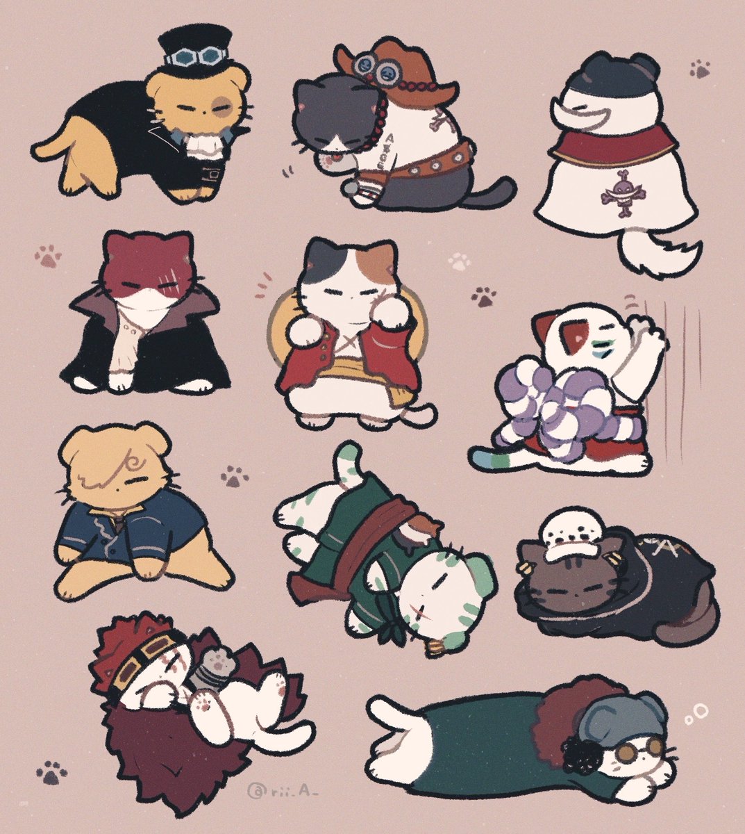 rii_A_'s tweet photo. にゃんぴーす🐈🐾 https://t.co/HGy0Ge49YD