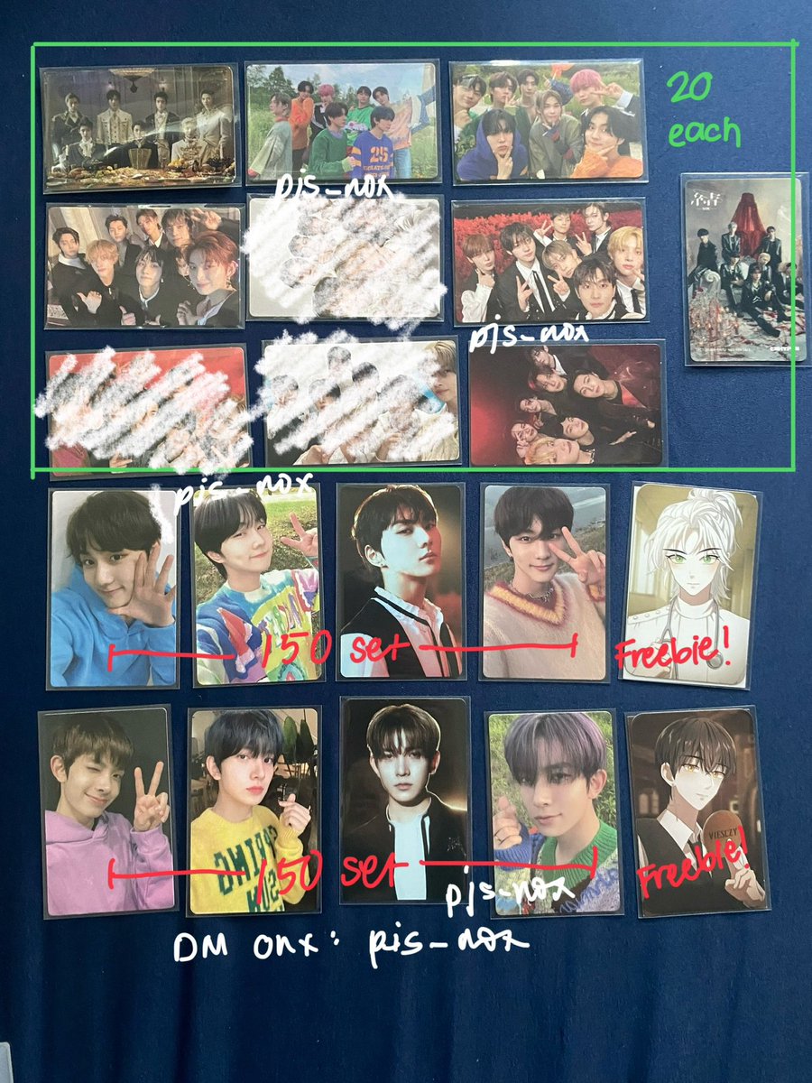 blueming_rkvs's tweet photo. 🛒 . . . #bluemingsells

wts lfb ph enhypen random pcs

— can tingi from sets
— marked/shaded = unavailable
— all good condi unless stated otherwise

loc: españa
mop: gcash/maribank
mod: jnt direct https://t.co/1O698xqLdJ