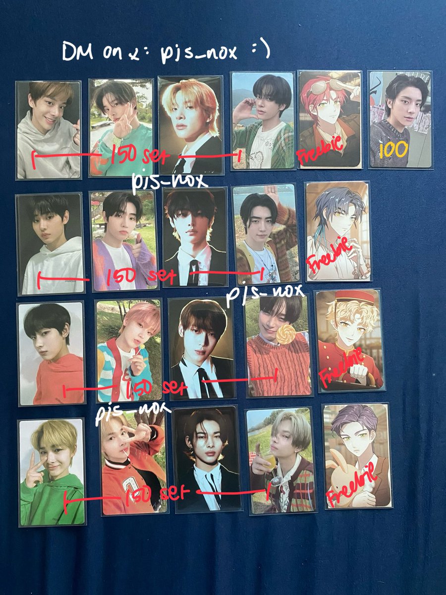 blueming_rkvs's tweet photo. 🛒 . . . #bluemingsells

wts lfb ph enhypen random pcs

— can tingi from sets
— marked/shaded = unavailable
— all good condi unless stated otherwise

loc: españa
mop: gcash/maribank
mod: jnt direct https://t.co/1O698xqLdJ