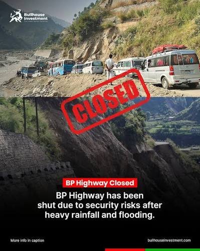 PrinceSajnani's tweet photo. BP Highway has been hit by floods repeatedly, exposing #Nepal’s infrastructure vulnerabilities. #India has long supported Nepal’s roads, bridges &amp; disaster response. #BalenShah’s govt should seek practical regional help instead of letting critical links remain fragile. @thapagk https://t.co/BVsLGqWlEp