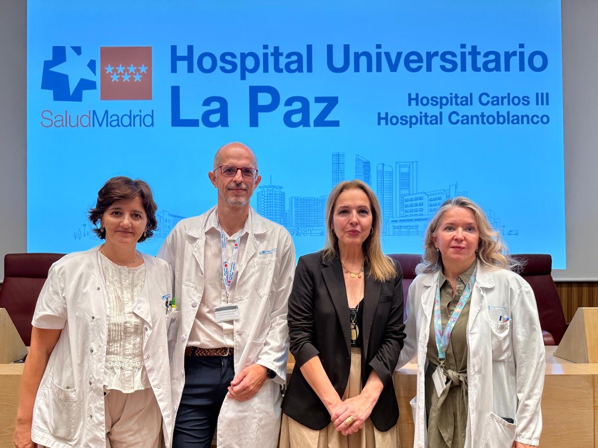 HospiLaPaz's tweet photo. 🏥 El #HospiLaPaz ha comenzado su sesión general de apertura abordando la historia de la donación y el trasplante de órganos en España.

➡️ Ha contado con la directora general de la @ONT_esp @BDGuezGil que ha analizado el modelo de éxito de nuestro país. 

#SomosLaPaz https://t.co/5yjmtw32zc