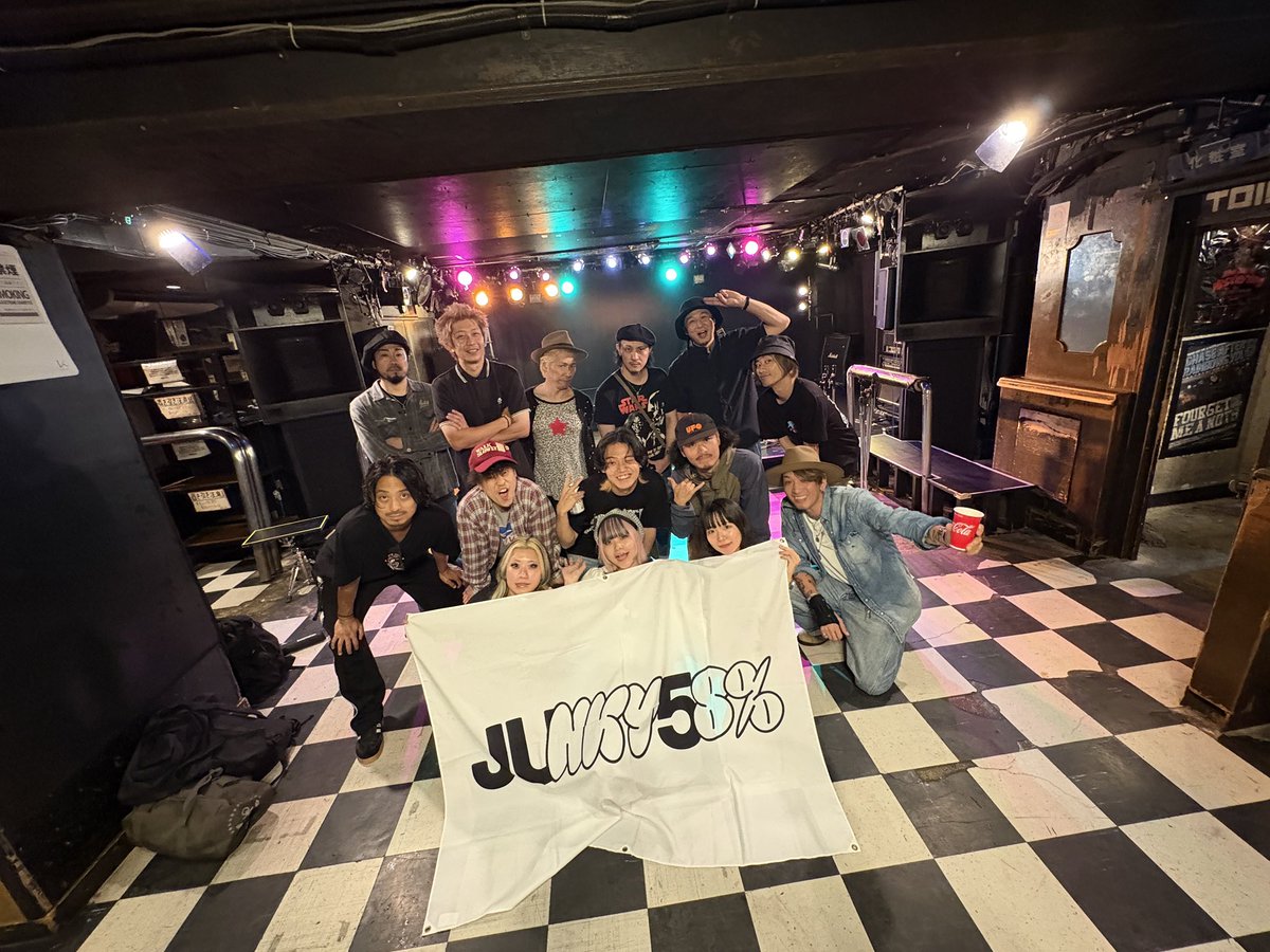 STITCHES_121's tweet photo. @__Junky58__ 
2日間ありがとうJUNKY58%！！
ファイナルまでどうか無事で！！！
お越しいただいて見て頂いた皆さんもありがとうございました！！！！ https://t.co/kzflqVMIN5