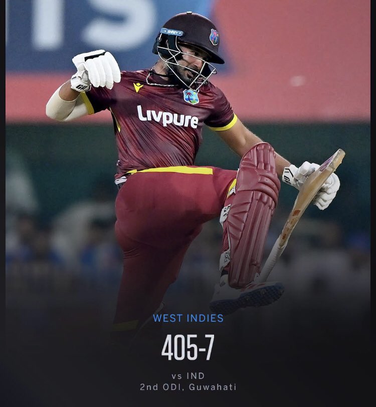 ZalmiTVPashto's tweet photo. ویسټ انډیز د خپل ون ډی کرېکټ په تاریخ کې زیات ټارګټ ثبت کړو 
Highest Target For West Indies in ODIs Cricket 
#IndvsWI #ODIs #Series #Target #Highest #ZalmiTvPashto https://t.co/aBStOxYROW