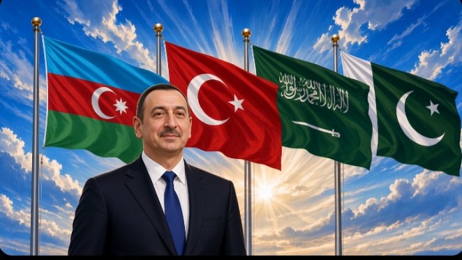 InshalSiddiquii's tweet photo. 🚨🇹🇷🇸🇦🇵🇰🇦🇿 Azerbaijan President Ilhan Aliyev Welcomed &amp; Want to Join Makkah 🕋 Defence Pact with Nuclear ☢️ Armed Pakistan Turkiye Saudi Arabia..🚀
#LeadsWithConvictionCDF https://t.co/XNimHIgwvZ